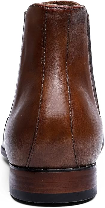 Mens Chelsea Boots Genuine Leather Dress Boots