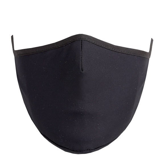 Kutehealth Washable Mouth Cover with 3Pcs 5 Layers Filters -NOIR