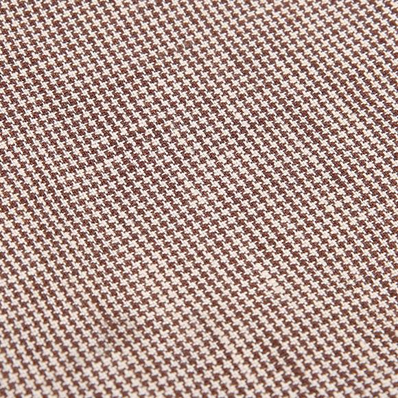 Kutehealth Designed Washable Mouth Cover with 3Pcs 5 Layers Filters -BROWN HOUNDSTOOTH