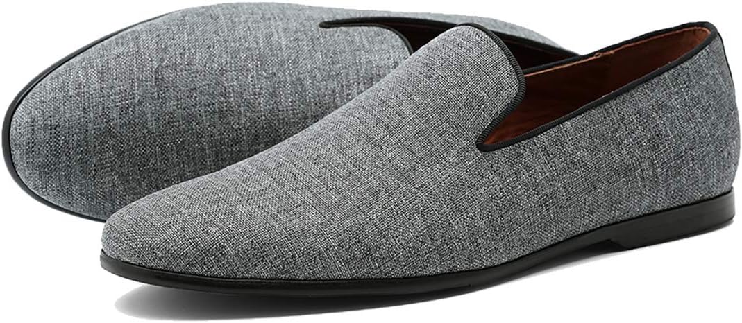 Grey Casual Loafers