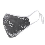 Kutehealth Designed Printed Washable Mouth Cover with 3Pcs 5 Layers Filters