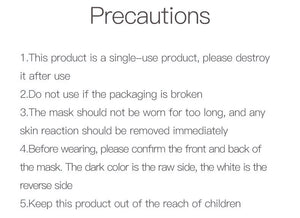 100pcs 3 Ply Disposable Medical Mask