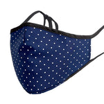 Kutehealth Designed Printed Washable Mouth Cover with 3Pcs 5 Layers Filters -PINS