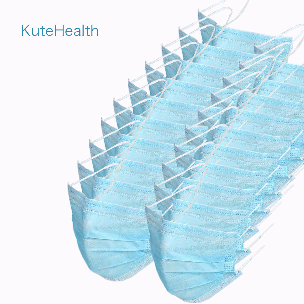 100pcs 3 Ply Disposable Medical Mask