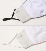 Kutehealth Cartoon Designed Printed Mouth Cover with 3Pcs 5 Layers Filters-For Christmas