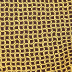 Kutehealth Designed Printed Washable Mouth Cover with 3Pcs 5 Layers Filters-YELLOW DAMASK