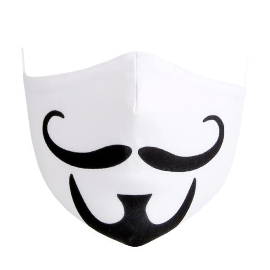Kutehealth Printed Face Cover with 3 Replace Filters for Party or Holiday