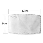 Kutehealth Grimace Printed Face Cover with Replace Filters for Party or Holiday